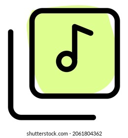 Music player on a multiple device with a collection list library