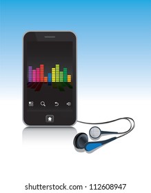 Music player smart phone