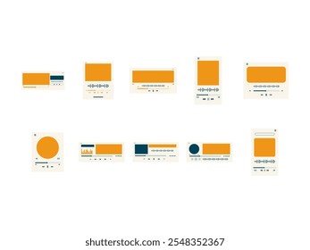 Music Player UI Element Set 