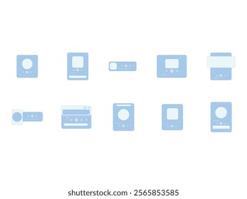 Music Player Ui Window Element Set