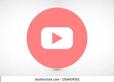 Music player vector icon. Music player to listen on the headphones icon. Music for auto icon. player for human icon. Music 10 eps flat design