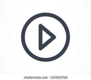 Music player vector icon. Music player to listen on the headphones icon. Music  for auto icon. player for human icon. Music player 10 eps flat design