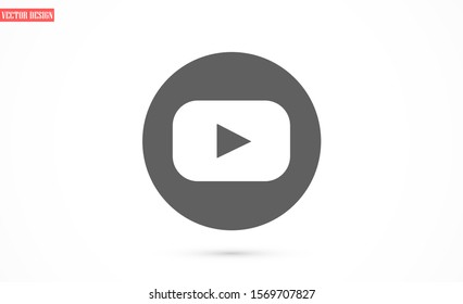 Music player vector icon. Music player to listen on the headphones icon. Music for auto icon. player for human icon. Music 10 eps flat design