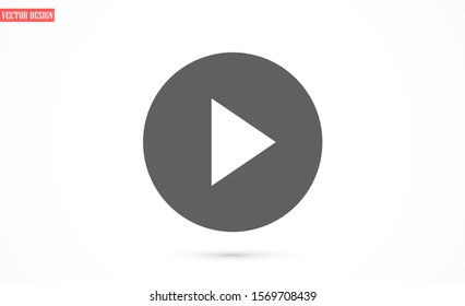 Music player vector icon. Music player to listen on the headphones icon. Music for auto icon. player for human icon. Music 10 eps flat design