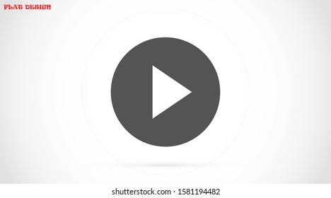 Music player vector icon. Music player to listen on the headphones icon. Music  for auto icon. player for human icon. Music  10 eps flat design