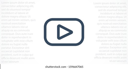 Music player vector icon. Music player to listen on the headphones icon. Music player for auto icon. p 