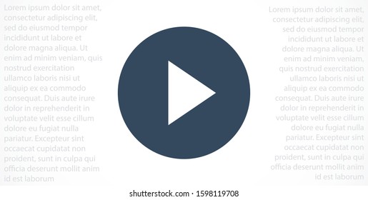 Music player vector icon. Music player to listen on the headphones icon. Music for auto icon. player for human icon. Music 10 eps flat design
