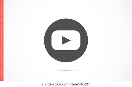 Music player vector icon. Music player to listen on the headphones icon. Music player for auto icon. player for human icon.