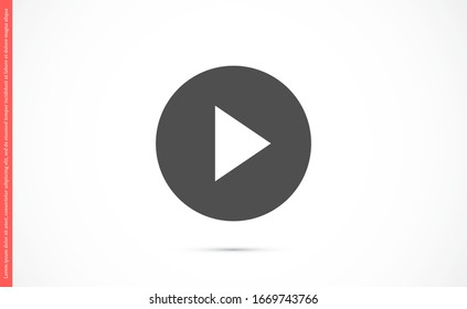 Music player vector icon. Music player to listen on the headphones icon. Music player for auto icon. player for human icon.