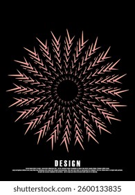 Music poster design background. Electro Sound Cover template with dynamic abstract gradient circular geometric shapes and lines for social media, technology, digital, flyer, party, festival, club, etc