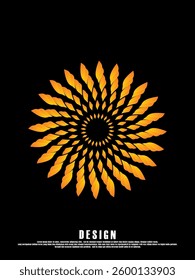 Music poster design background. Electro Sound Cover template with dynamic abstract gradient circular geometric shapes and lines for social media, technology, digital, flyer, party, festival, club, etc
