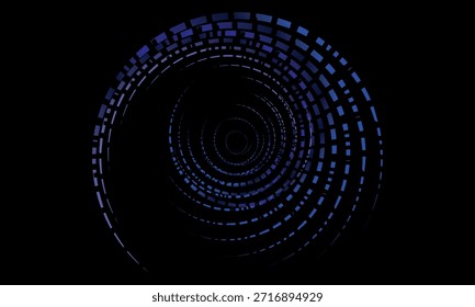 Plano de fundo de design de cartaz de música. Eletro Sound Cover Template com linhas geométricas circulares de gradiente abstrato dinâmico para impressão de tela de t-shirt, tecnologia, digital, festa, festival e clube.