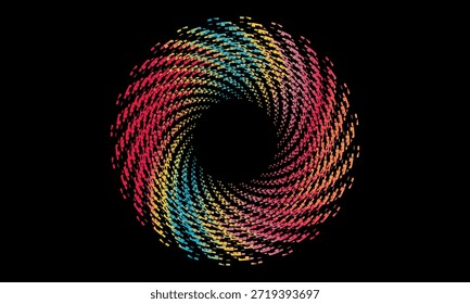	
Plano de fundo de design de cartaz de música. Modelo de capa de som eletro com formas geométricas circulares de gradiente abstrato dinâmico e linhas para mídias sociais, tecnologia, digital, folheto, festa, festival, clube, e