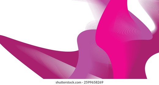 Music poster design background vector set. Electro Sound Cover template with vibrant abstract gradient geometric shape and line wave. Ideal design for social media, flyer, party, music festival, club.