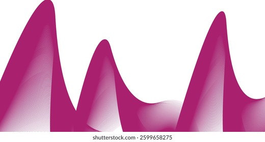 Music poster design background vector set. Electro Sound Cover template with vibrant abstract gradient geometric shape and line wave. Ideal design for social media, flyer, party, music festival, club.