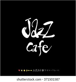 Music poster / Hand drawn music illustration - vector