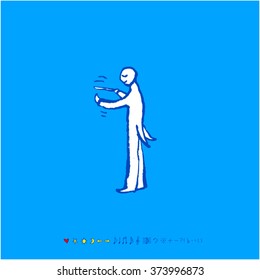 Music poster / Hand drawn music illustration - vector