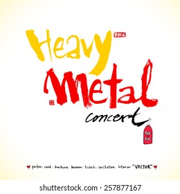 Music poster - hand drawn in vector / Music Background