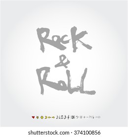 Music poster illustration / Hand drawn illustration - vector