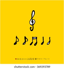 Music poster illustration - vector