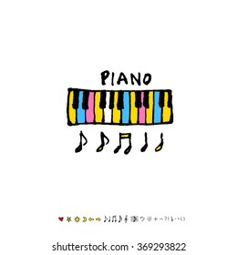 Music poster illustration - vector