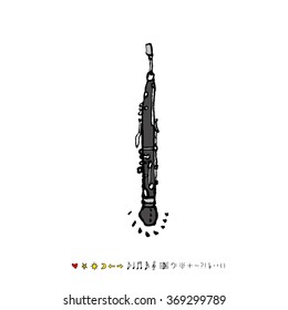 Music poster illustration - vector