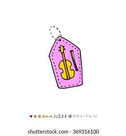 Music poster illustration - vector