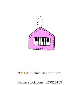 Music poster illustration - vector