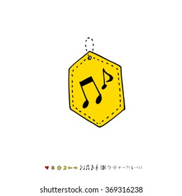Music poster illustration - vector