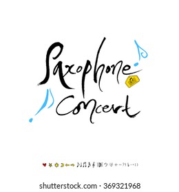 Music poster illustration - vector