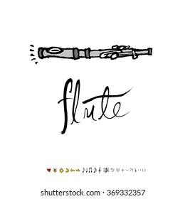 Music poster illustration - vector