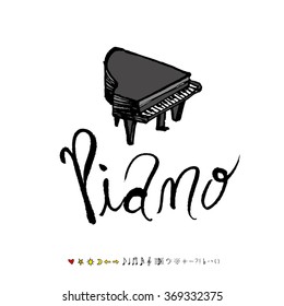 Music poster illustration - vector