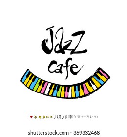 Music poster illustration - vector