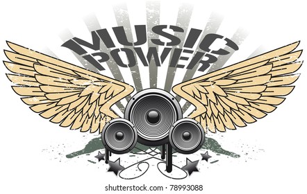Music power symbol