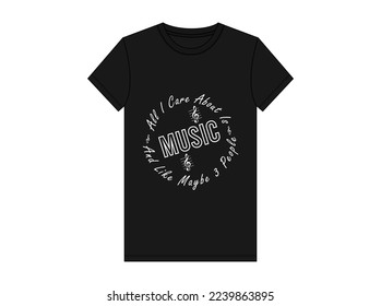  Music print Electro guitar and roses. Musical  t-shirts and another, trendy apparel design . Typography t shirt design vector free Download . Notes, ribbons, lettering, word music . 