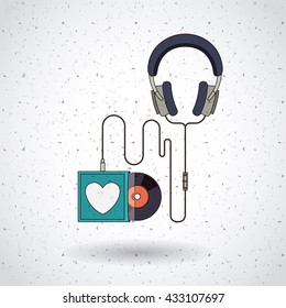 music record design 