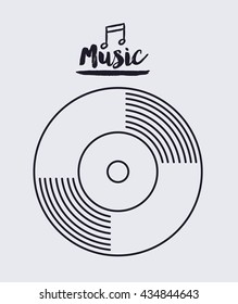 music record design 