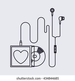 music record design 