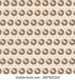 music records, vector pattern background