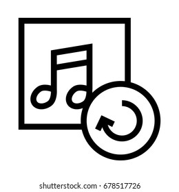 Music Reload Icon