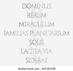 Music. The sacred meaning of musical notes. DO - God, RE - Matter, MI - Miracle, FA - Solar System, SOL - Sun, LA - Milky way, SI - Heaven. Roman Classic Alphabet.