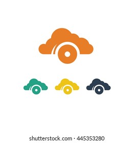 Music School Shop Logo Vector Icon