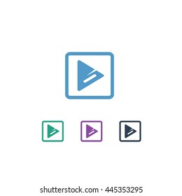 Music School Shop Logo Vector Icon