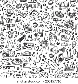 music - seamless background  