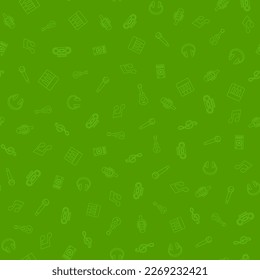 Music Seamless Pattern Background. Vector texture illustration.