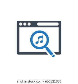 Music Search Icon