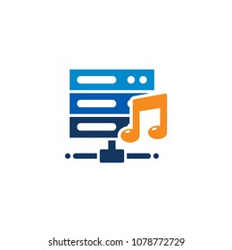 Music Server logo Icon Design
