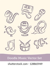 music set doodle