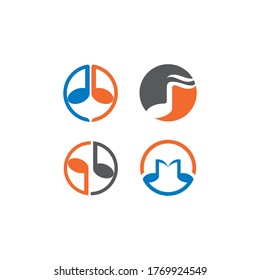 Music sheet note vector icon illustration design 