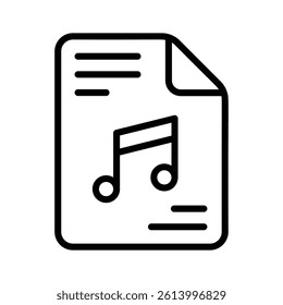 Music sheet symbolizing musical notes, compositions, and creativity.